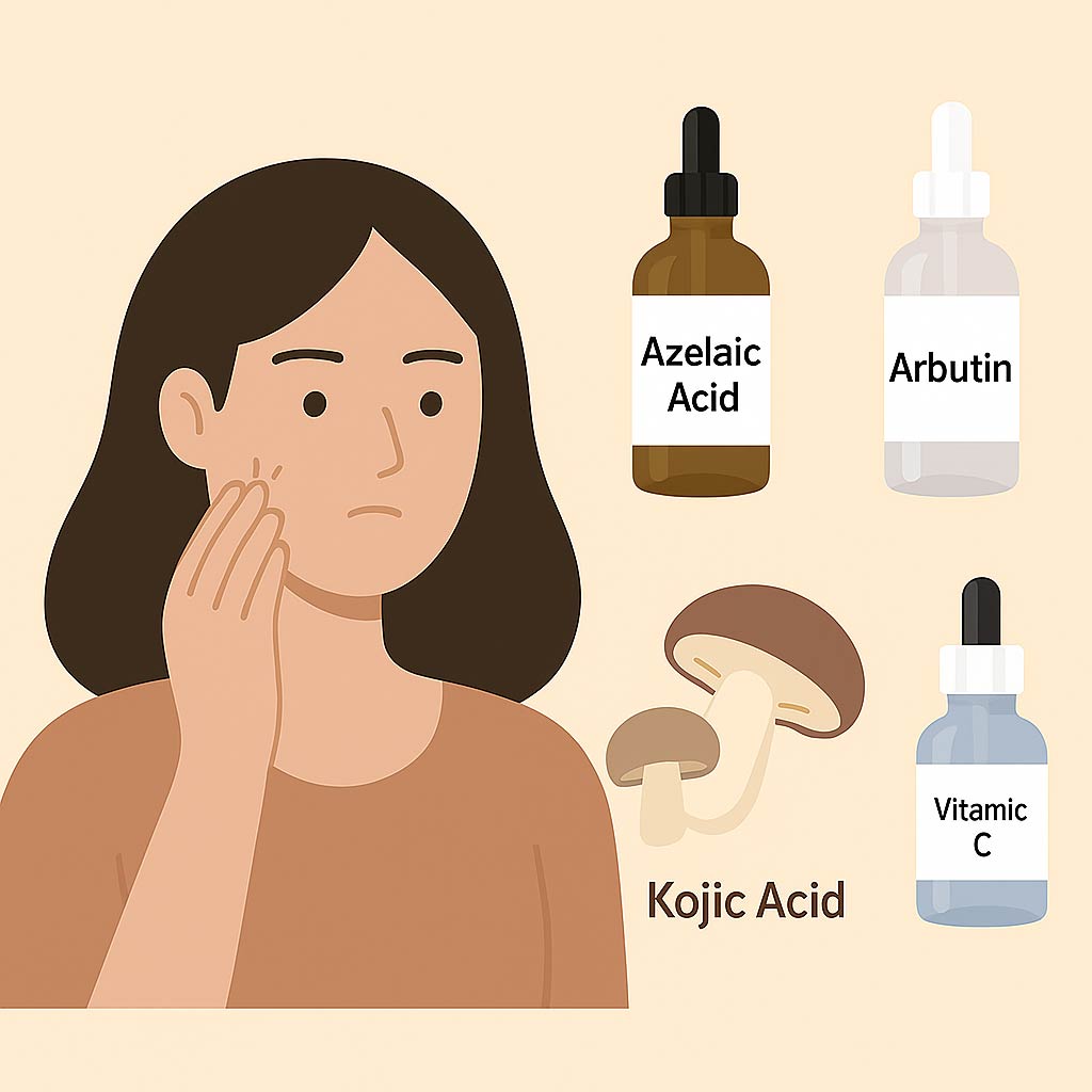 عوارض-هیدروکینون-بر-پوست--جایگزین‌های-طبیعی-روشن‌کننده-پوست-فروشگاه اینترنتی لومیســا