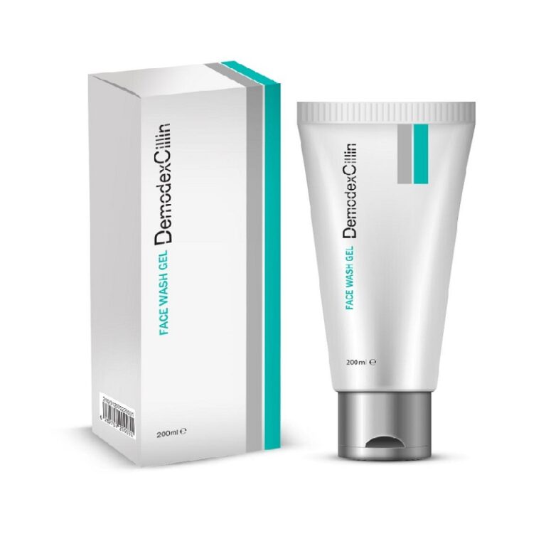 ژل شستشوی صورت دمودکسیلین حجم ۲۰۰ میلی‌لیتر، پاک کننده ملایم پوست حساس و ضد التهاب