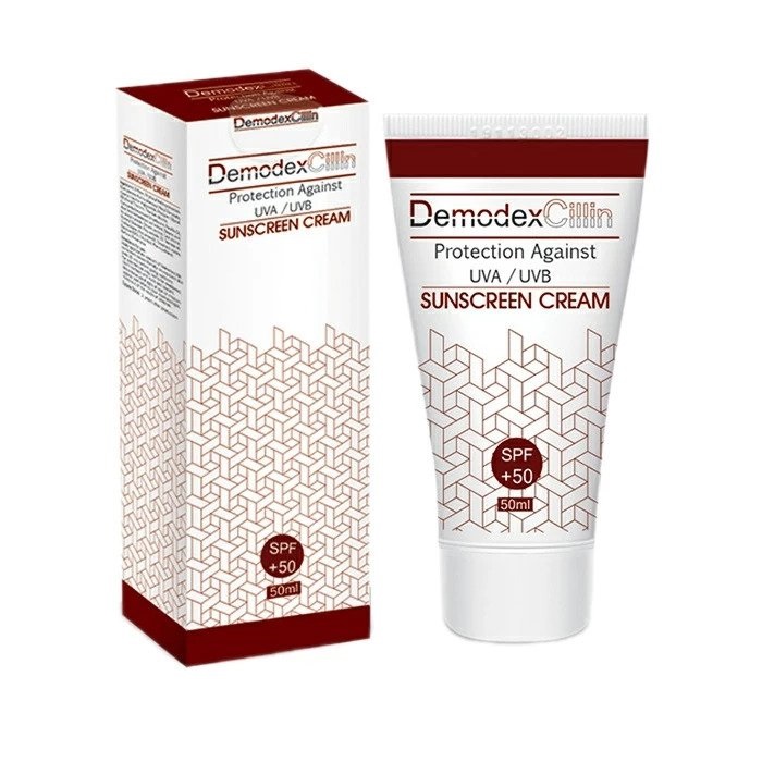 کرم-ضد-آفتاب-دمودکسیلین-رنگ-رز-بژ-لایت کرم ضد آفتاب دمودکسیلین رز بژ لایت حجم ۵۰ میلیلیتر با طراحی ظریف و رنگ بندی صورتی، مناسب پوستهای روشن