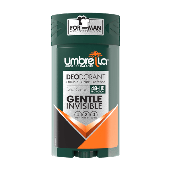 مام استیک مردانه آمبرلا مدل Gentel با رایحه چوبی و مرکبات و ماندگاری ۴۸ ساعته