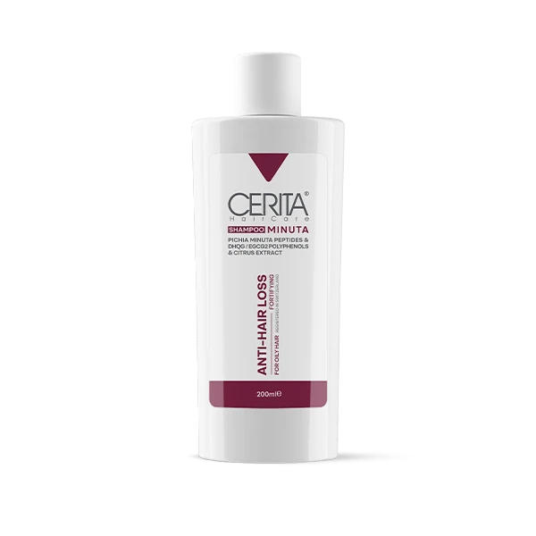 شامپو ضد ریزش مینوتا موهای چرب سریتا